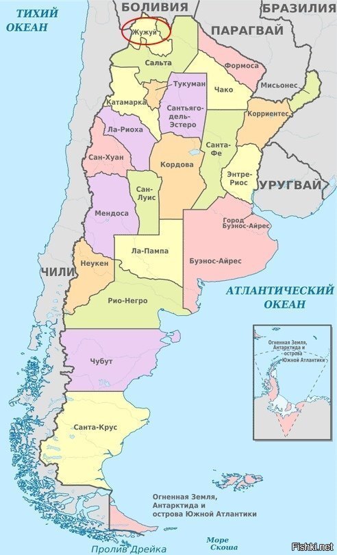 В Аргентине есть провинция Jujuy, что по правилам испанского языка читается к...
