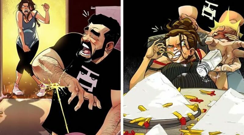 10 комиксов израильского художника о том, через что проходят они с женой, пока ждут ребёнка
