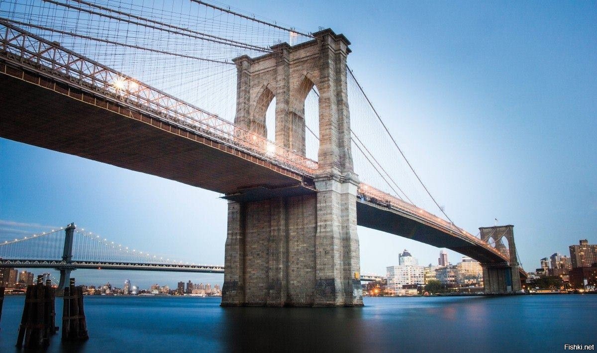 Бруклинский мост является неотъемлемой частью американской истории