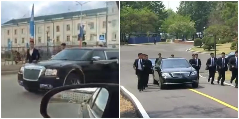 В Якутии сняли на видео "бегущих охранников Ким Чен Ына"