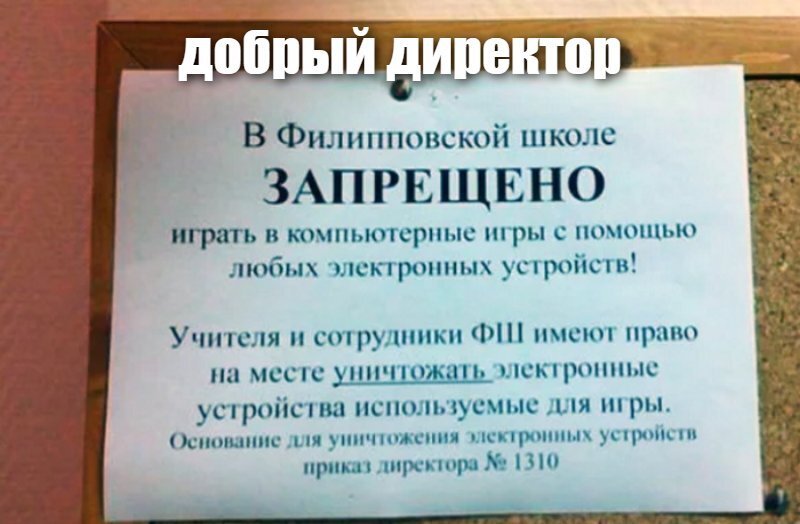 добрый директор