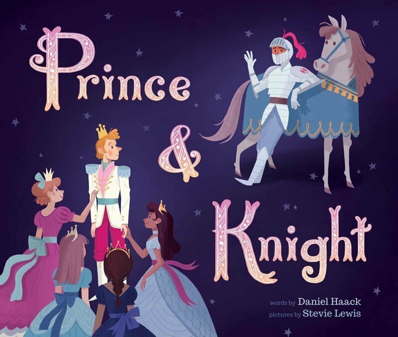 Принц и рыцарь, детская книжка