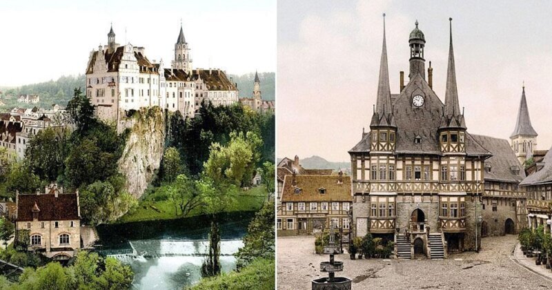 Цветные фотографии Германии начала XX века
