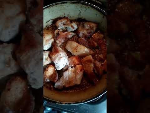 Легкий свиной ужин 