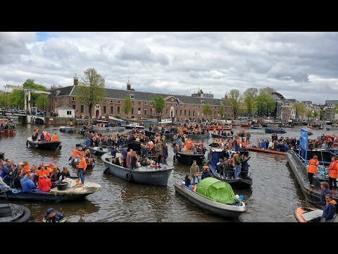 День Короля в Амстердаме