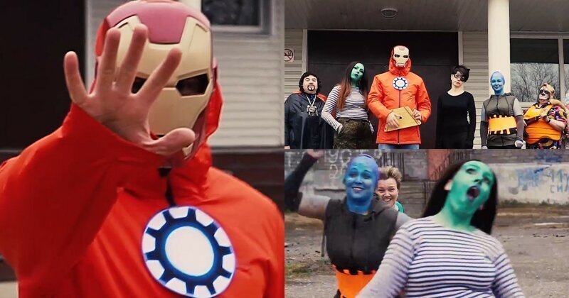 На одной волне: педагоги мурманской школы перевоплотились в героев Marvel