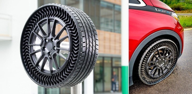 Michelin и General Motors работают над безвоздушной шиной