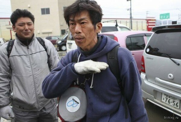Житель Японии, который не испугался цунами