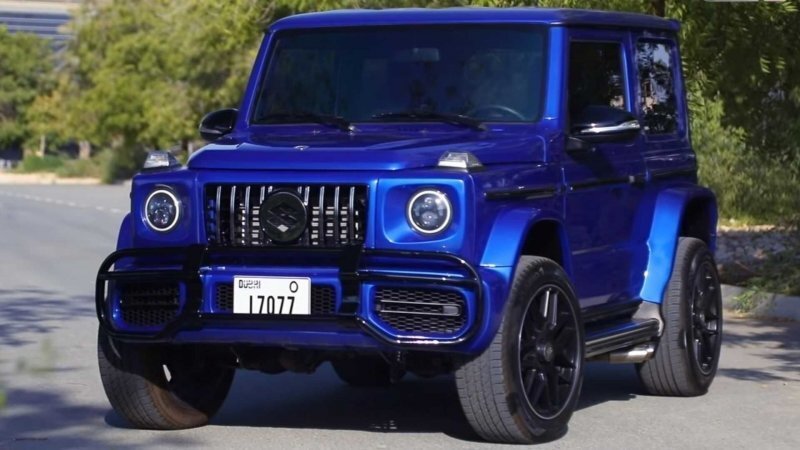 В Дубае сделали маленькую копию Mercedes G-Class из нового Suzuki Jimny