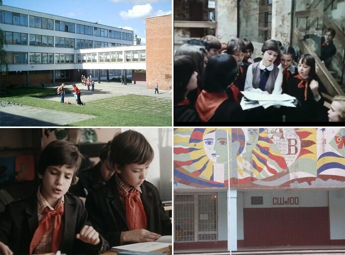 Школы из популярных детских фильмов прошлых лет, учиться в которых мечтал каждый советский ребенок