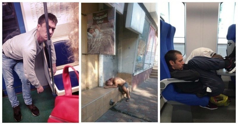20 человек, которые понимают, что сон это важно и надо спать там, где захотелось