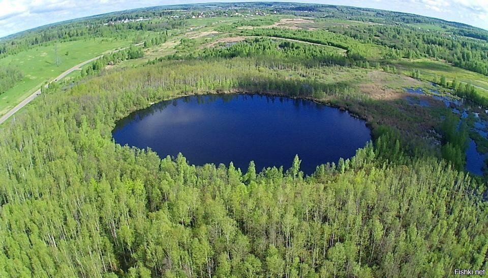 Бездонное озеро в Подмосковье