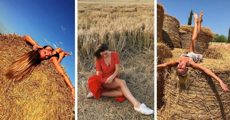 Жду тебя на сеновале. Красавицы и скошенная трава из Instagram*