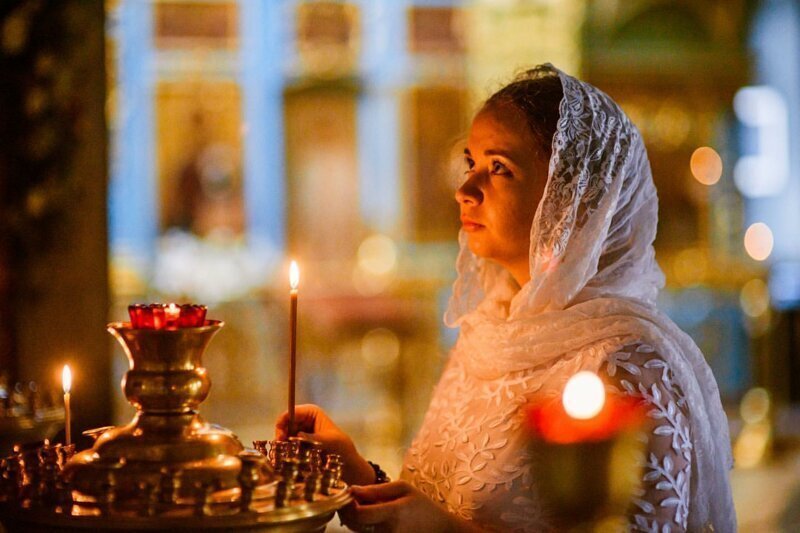 Почему православные молятся, повернувшись лицом в сторону востока