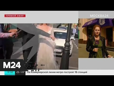 Собчак и Богомолов приехали в ЗАГС на катафалке!