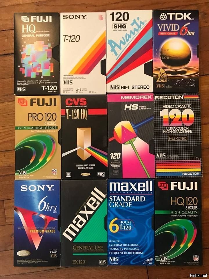 Видеокассеты - богатство 90-х