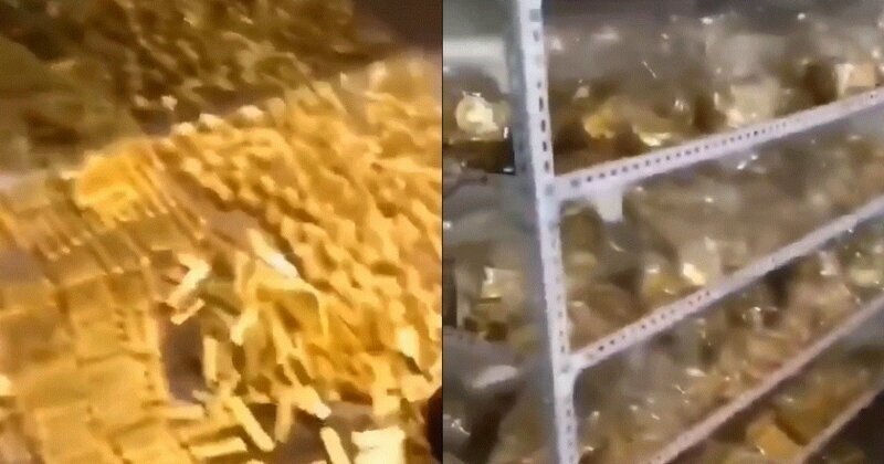 В подвале дома китайского чиновника нашли 13 тонн золота