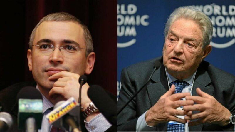 Журналисты раскрыли связь Ходорковского с Джорджем Соросом