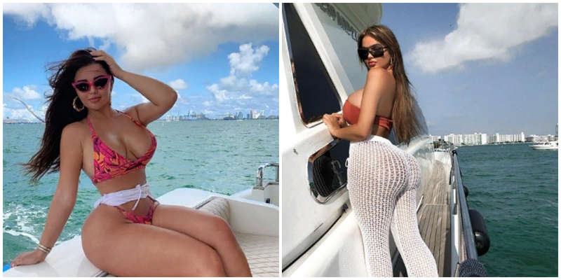 Российская модель опубликовала фотографию на фоне города, который никто не заметил