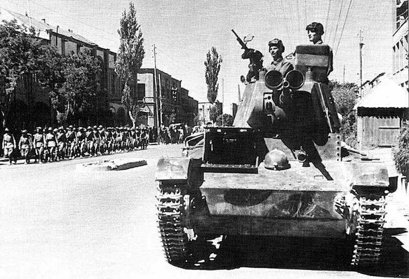 Операция "Согласие"(Сочувствие). Ввод советских войск в Иран в 1941 году