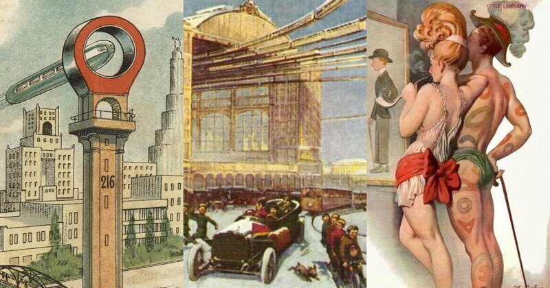 Удивительная Москва XXIII века и другие иллюстрации будущего