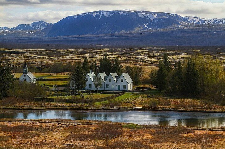 Исландия: огонь и лед вместе
