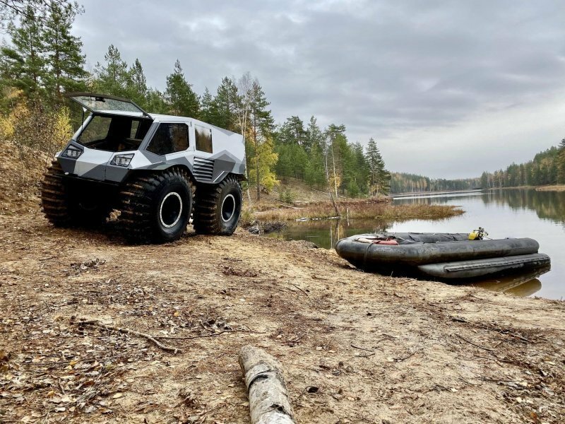 Создатель "Шерпа" представит новый более проходимый вездеход AG 20