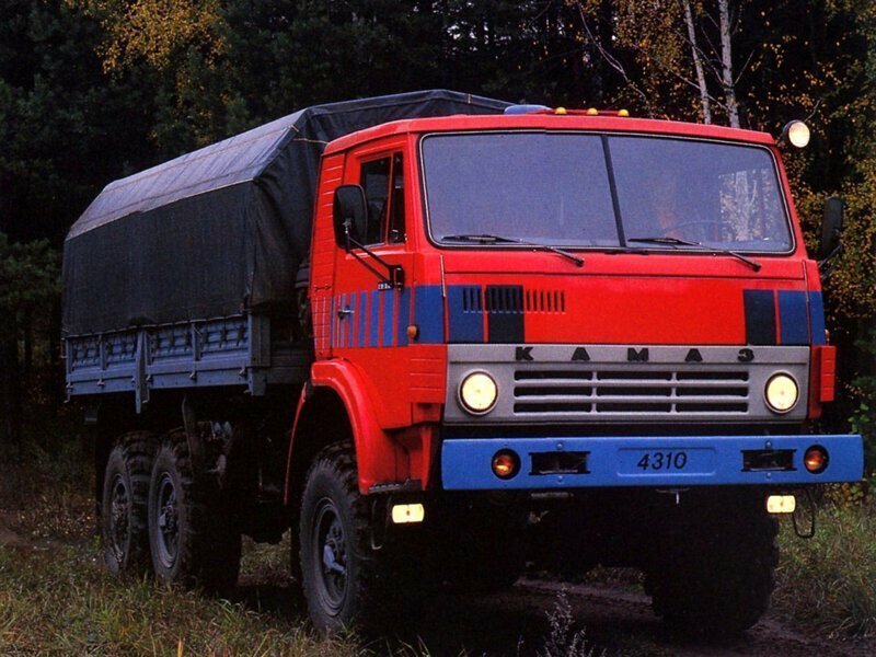 Легендарный КАМАЗ 4310 —лучший грузовик повышенной проходимости в СССР