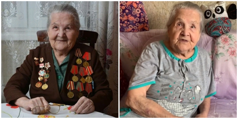 97-летняя бабушка завела аккаунт в Instagram*, где читает стихи и рассказывает о войне