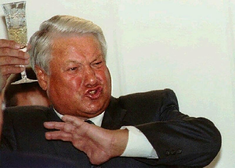 Пьяные выходки Бориса Ельцина