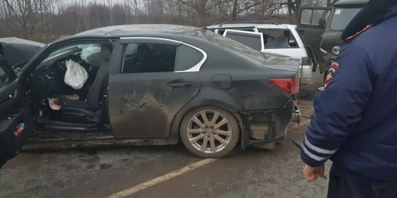 Авария дня. Во Владимирской области по вине неадекватного водителя погибли два человека