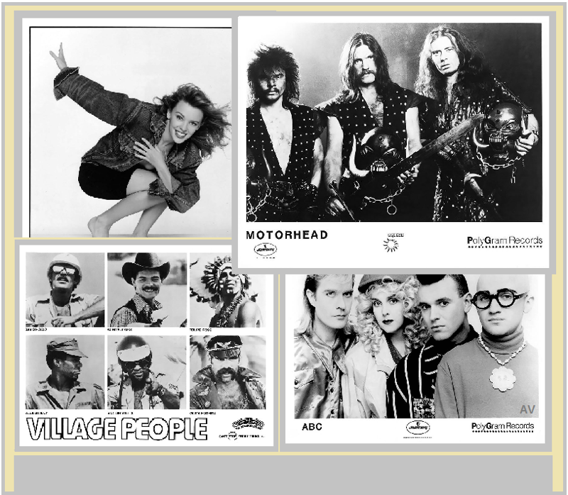 Pop &amp; Rock Music. Фотографии 1980-х