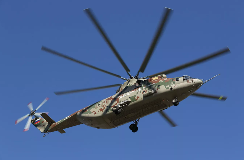 Начались госиспытания тяжелого вертолета Ми-26Т2В