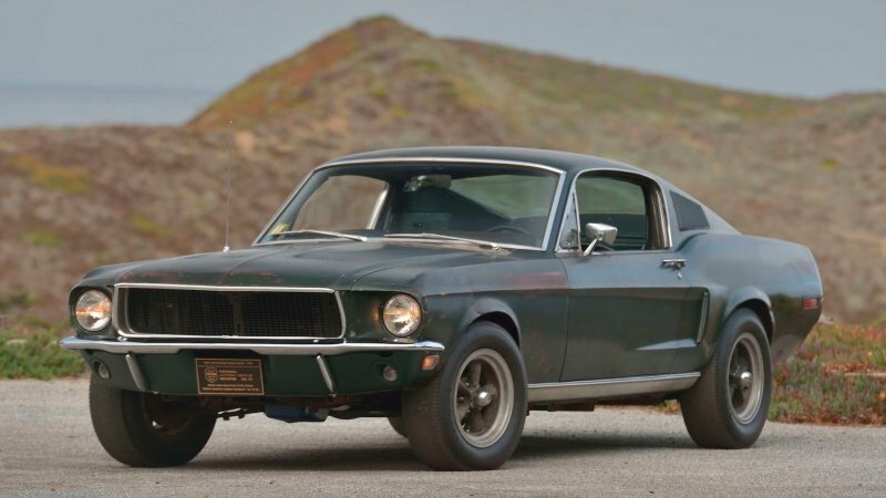 Оригинальный Ford Mustang GT "Bullitt" 1968 года пустят с молотка