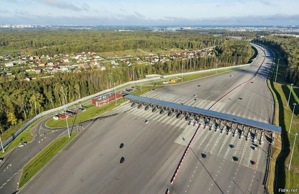 Въезд на М11 Москва-Санкт-Петербург