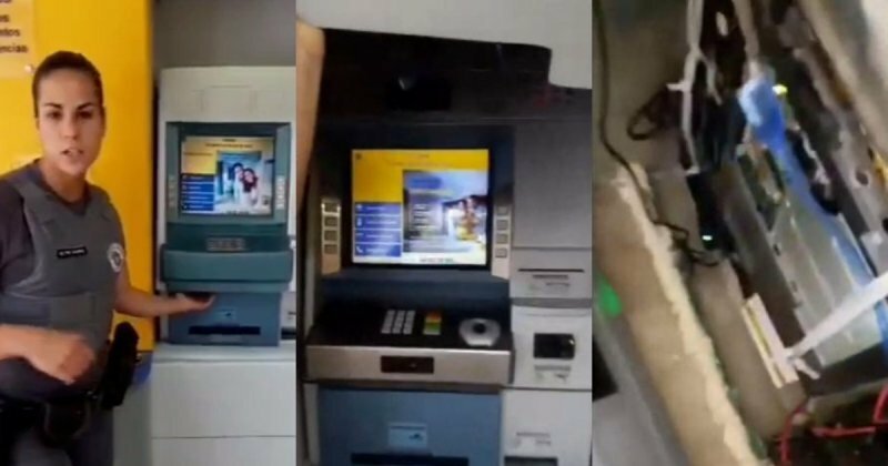 В Бразилии показали способ быстрого взлома банкомата