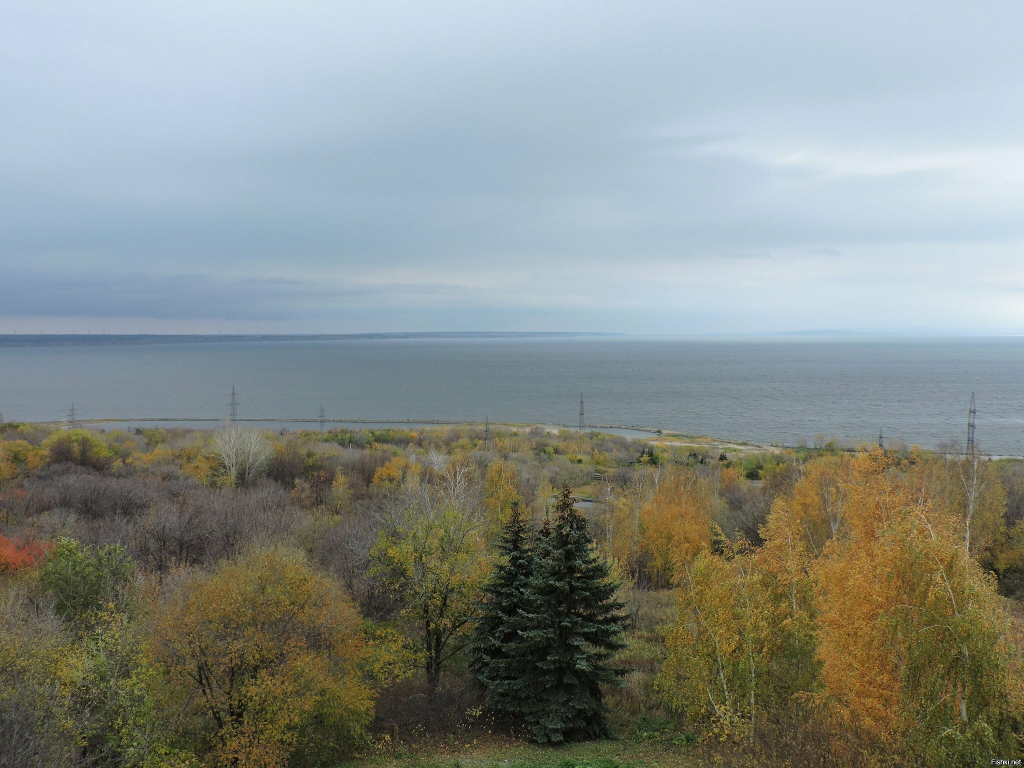 Волга в районе Ульяновска