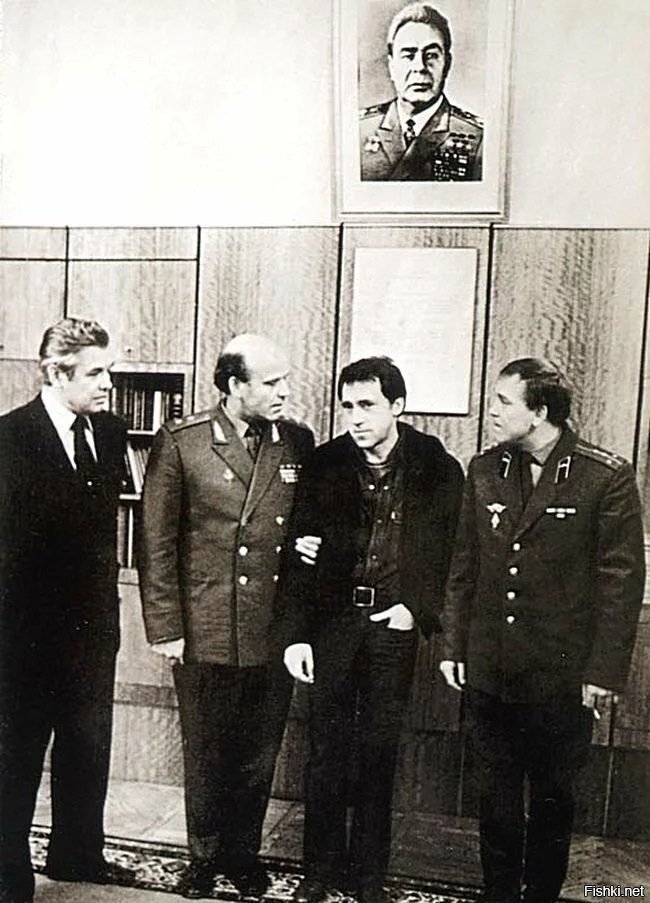 Москва,Академия МВД,после выступления перед "академиками",1979