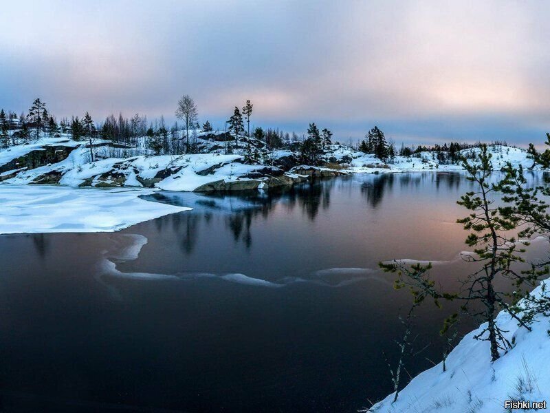 Зимняя Ладога