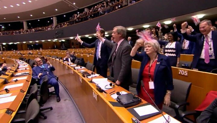 Европейский парламент одобрил соглашение о выходе Великобритании из ЕС