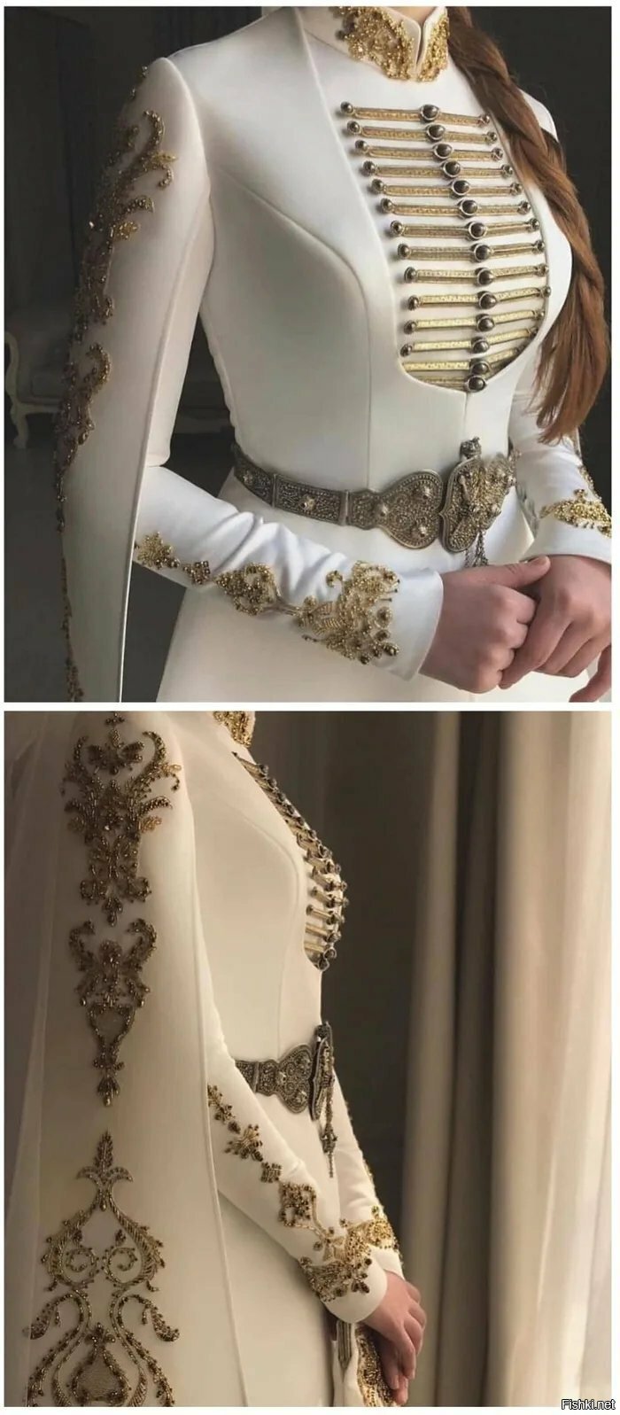 Национальное свадебное платье Кавказа