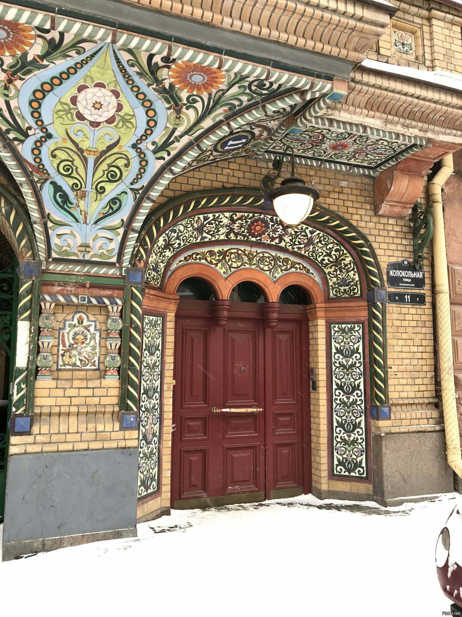 После пяти месяцев осени в Питере наконец наступила зима (не надолго)