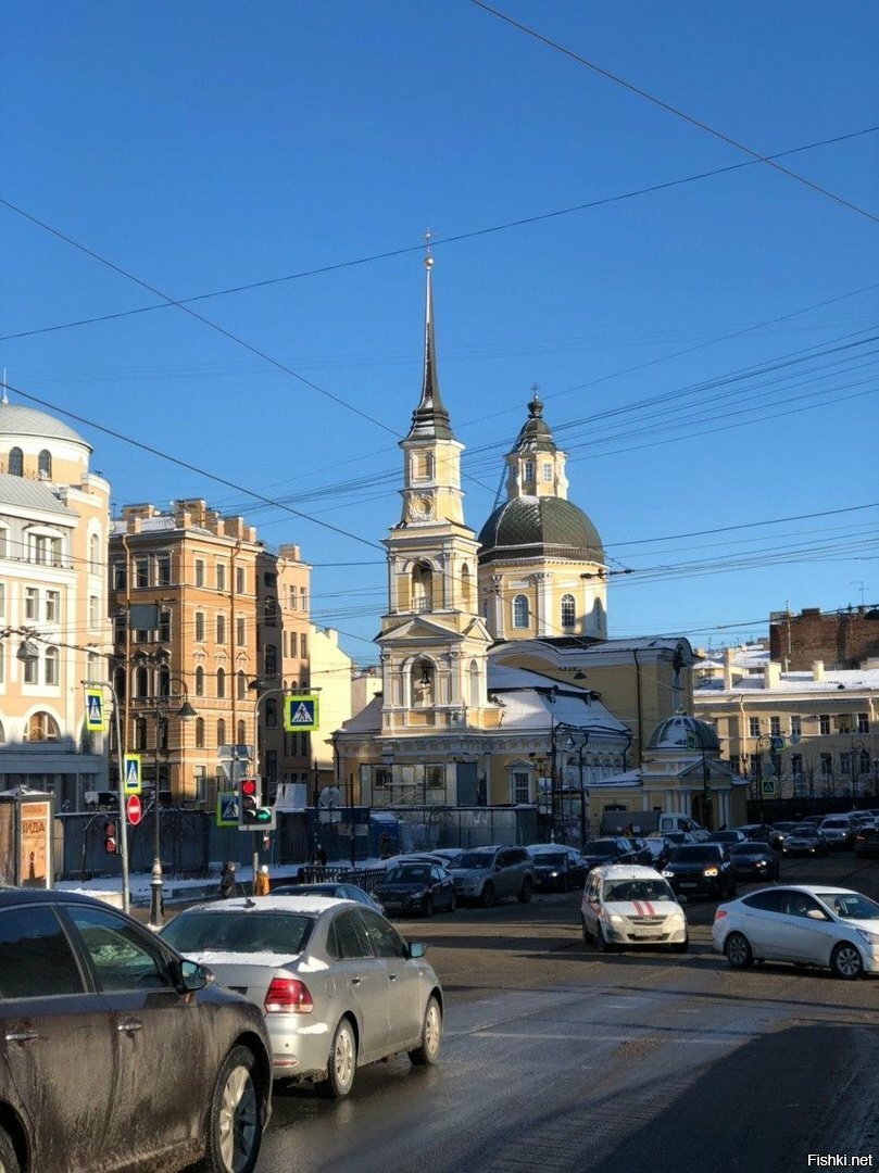 Мимоходом по солнечному зимнему Петербургу (сейчас)