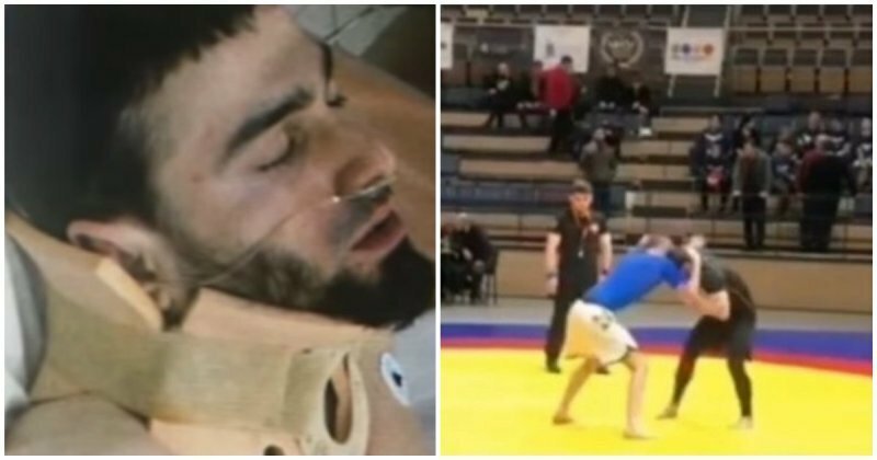 Дагестанский спортсмен получил жуткие травмы на турнире по борьбе в Санкт-Петербурге