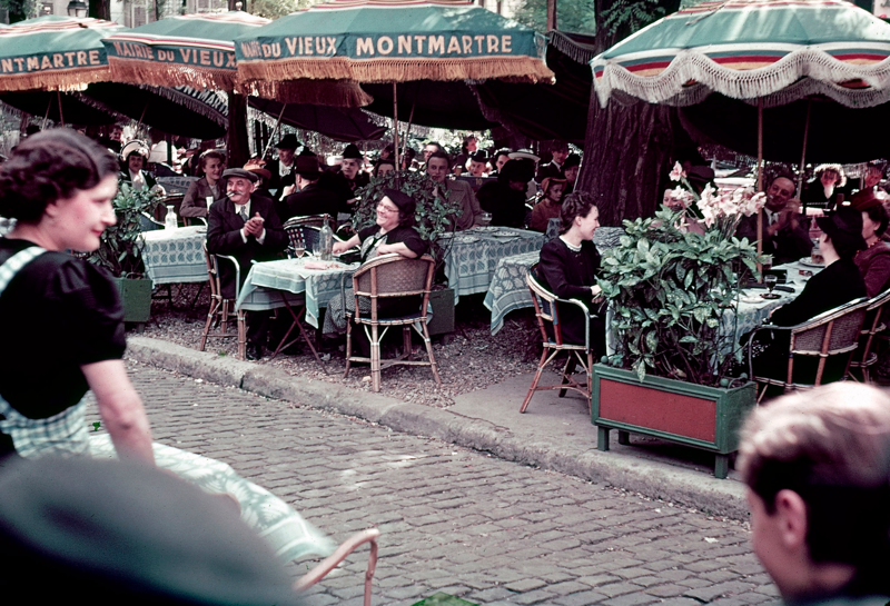 Париж в 1939 году, в цвете