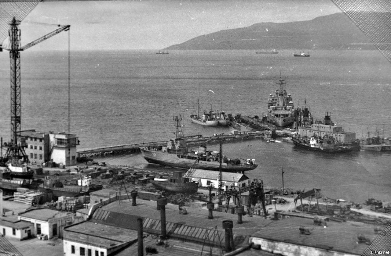 База дизельных подводных лодок ТОФ в Магадане (существовала с 1962-го до нача...