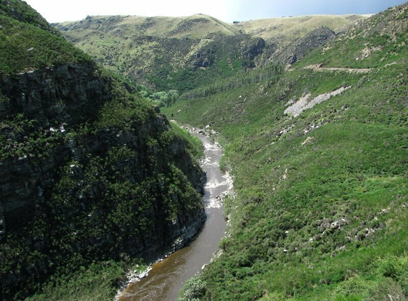 Классическая природа Новой Зеландии. Железная дорога Taieri Gorge (Тайери Горж)