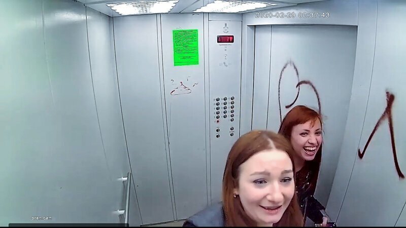 Дознаватель МВД и секретарь суда разрисовали лифт в Оренбурге