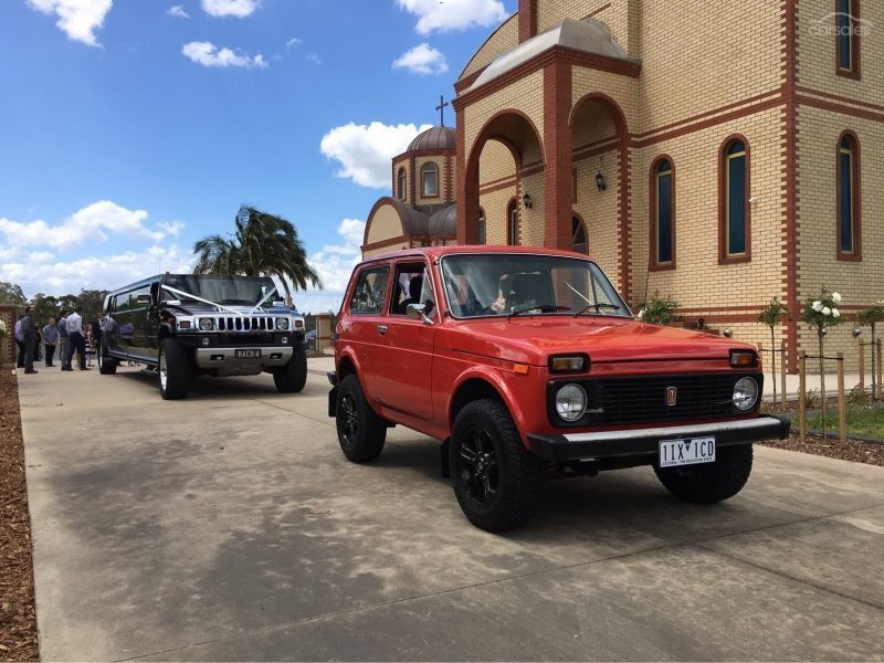 Lada Niva Deluxe 1996 с правым рулем из Австралии