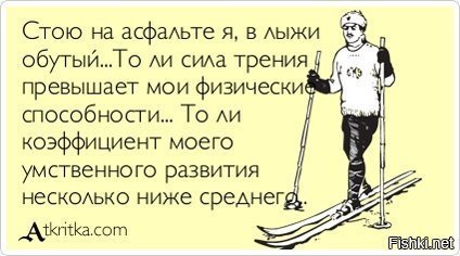 У нас снег пошёл(